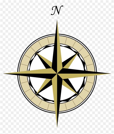 Vintage Compass Rose Transparent Background Transparent Compass