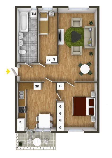 19 Budget Small Simple 2 Bedroom House Plans Awesome New Home Floor Plans