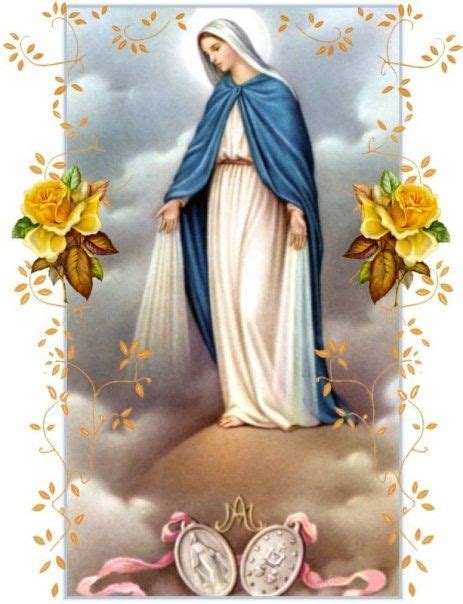 IMAGENES RELIGIOSAS Virgen De La Medalla Milagrosa O Virgen De Las Gracias Catholic Prayer For