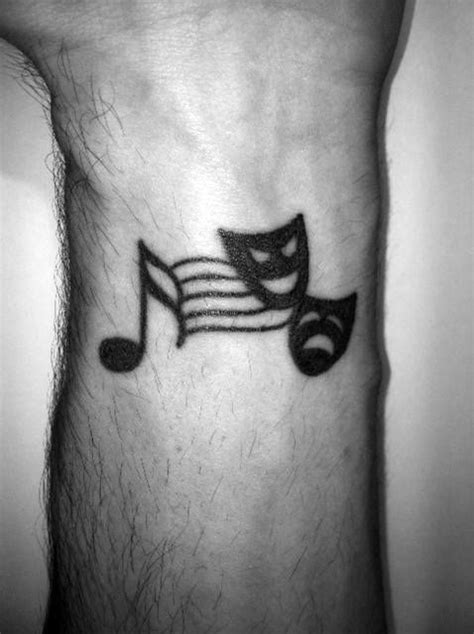 Top 43 Simple Music Tattoos For Men 2021 Inspiration Guide Tattoos
