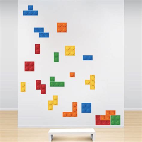 Colorful Game Room Wallpaper Decal Video Game Wall Decor