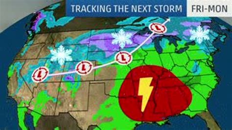 Tracking The Next Cross Country Storm The Weather Channel