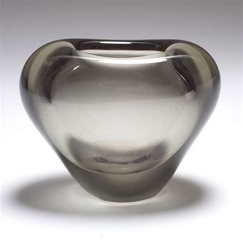 1962 Holmegaard Per Lutken Scandinavian Glass Vase