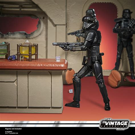 Nevarro Cantina Playset With Imperial Death Trooper Mandalorian The