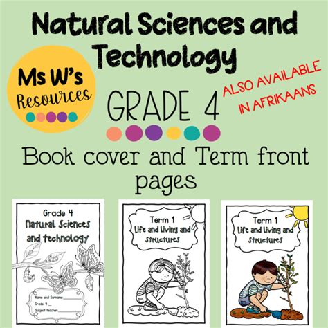 Natural Sciences And Technology Grade 4 Front Covers Teacha