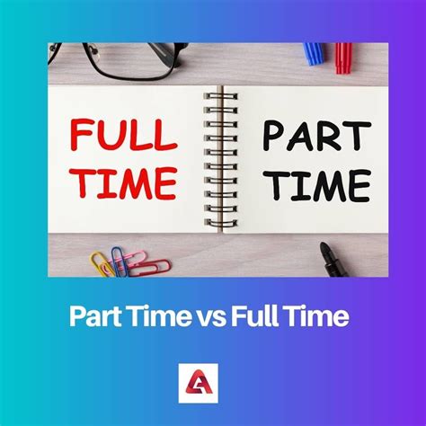 Part Time Vs Full Time Difference And Comparison