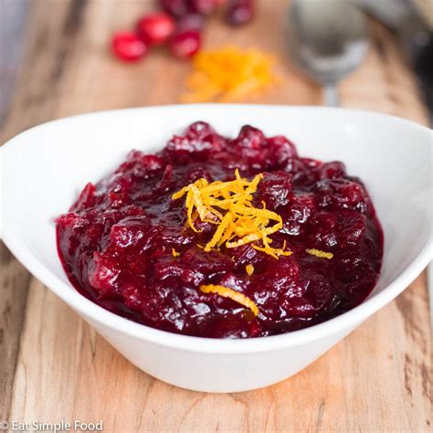 Easy Cranberry Orange Sauce Relish Recipe And Video Eat Simple Food
