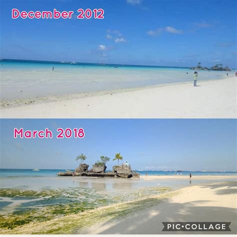 LOOK Then And Now Photos Of Boracay Show How Green The Beach Has Become When In Manila