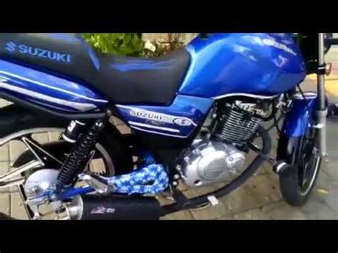 Sonido De Suzuki Gs Con Mofle De Kimoto Superbike Youtube