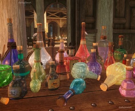 Pretty Animated Potions And Poisons 1k Retexture At Skyrim Nexus