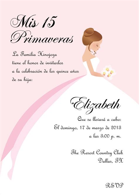 Diy Princess Sweet 16 Quinceanera Invitation Invitaciones Para