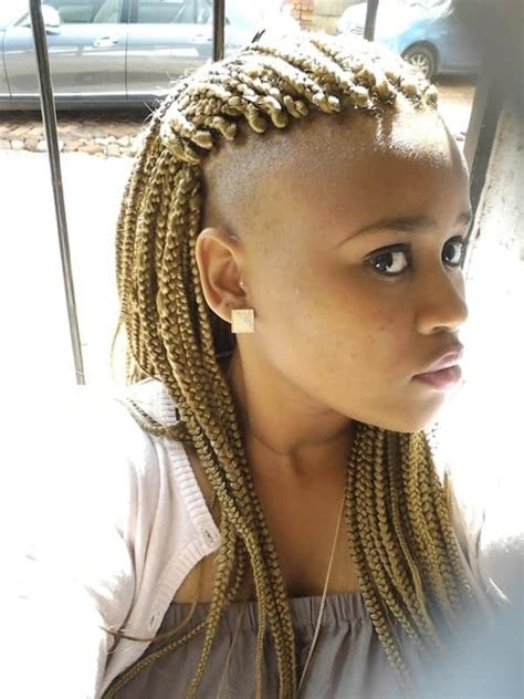 40 Exotic Braided Hairstyles With Shaved Sides For Women 2024