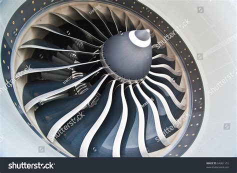 Turbine Blades Aircraft Jet Engine Stock Photo 64061155 Shutterstock