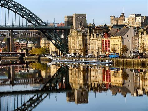 Photographs Of Newcastle River Tyne And Quayside Reflections Oct 2014
