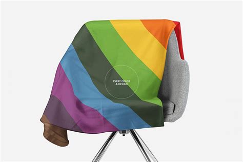 Fleece Blanket Mockup Set Creative Product Mockups Creative Market