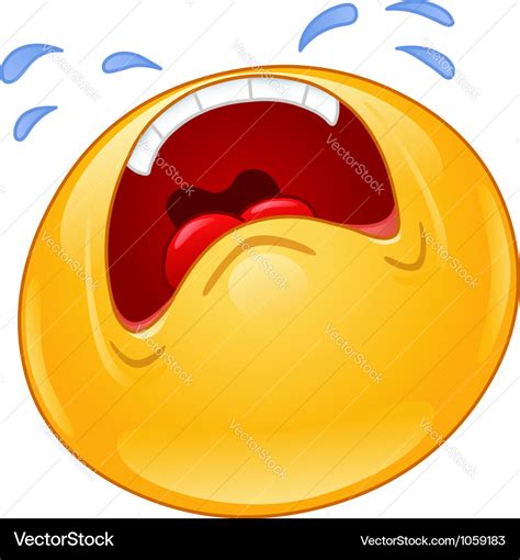 Loudly Crying Face Emoji Outline Vector Emoji Drawings Emoji Porn Sex