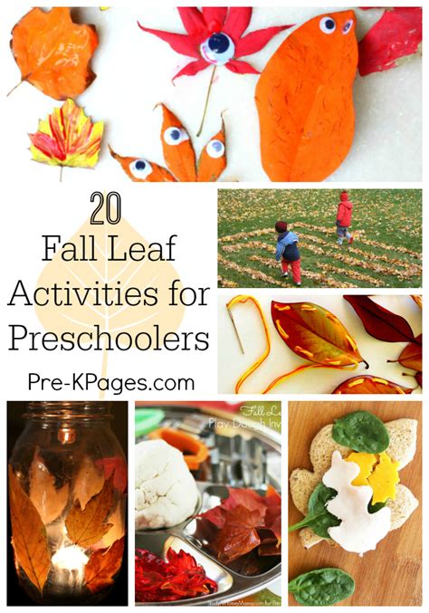 20 Engaging Fall Activities For Preschoolers Pre K And Kindergarteners