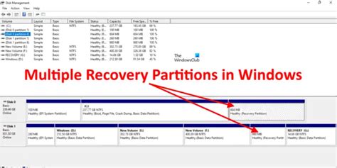 Fix Multiple Recovery Partitions In Windows 11