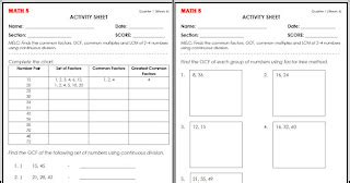 Math Q Week Melc Based Learning Activity Sheets Deped Click