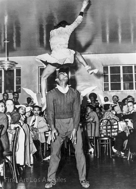 Fine Art Los Angeles Dance Photo Of Lindy Hoppers Frankie Manning Ann Johnson 1941