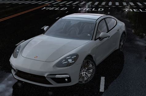 Скачать мод porsche panamera для city car driving