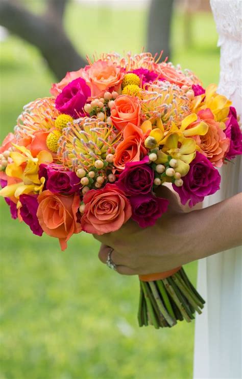 Tropical Bridal Bouquets Arabia Weddings
