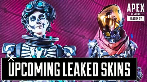 New Leaked Apex Legends Skins Wraith Voidwalker Recolors And More Apex