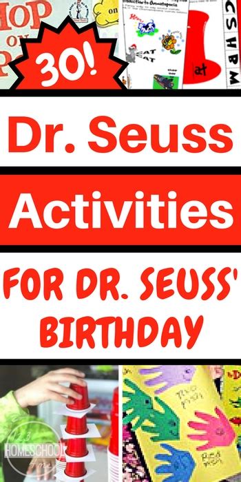 30 Dr Seuss Activities