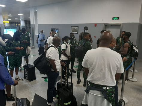 Maybe you would like to learn more about one of these? 2021 AFCON Qualifier: Super Eagles Arrive Nigeria After ...