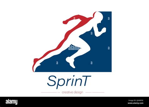 Sprint Vector Template For For Logo Sticker Logo Or Brand