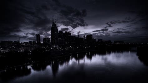 Dark City Background Hd