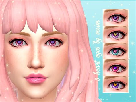 The Sims Resource 5 Eyes Heart