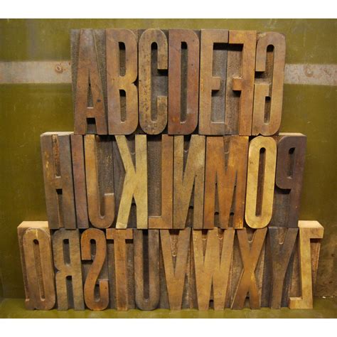 The number keys do work. Wood Type Full Alphabet 4" | Wood, Types of wood, Crazy house