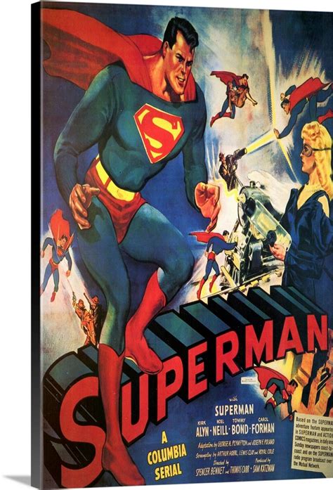 Superman 1948 Wall Art Canvas Prints Framed Prints Wall Peels