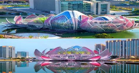 Lotus Building In Wujin China Building Architecture