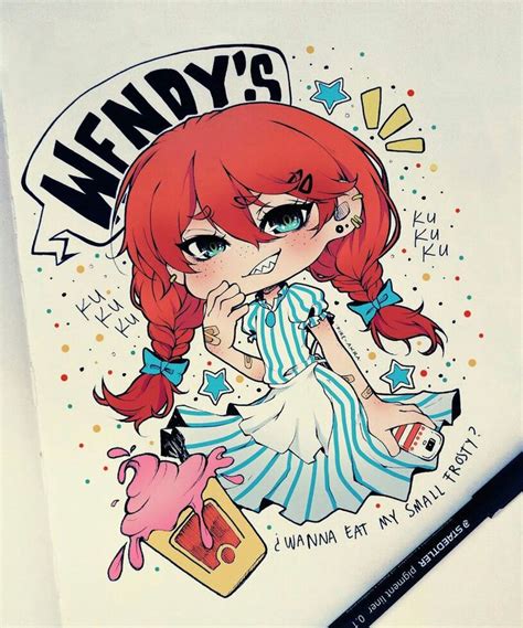 Pin By Jorge Manteiga On The Wendys Logo Anime People Character