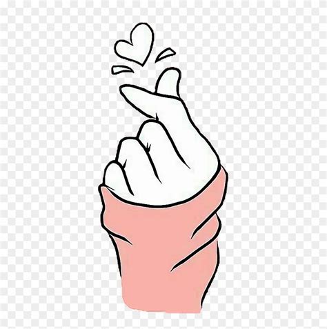 Top More Than 74 Korean Finger Heart Tattoo Incdgdbentre