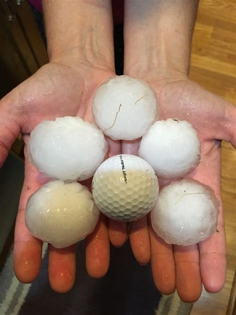 Golf Ball Size Hail Skyspy Photos Images Video