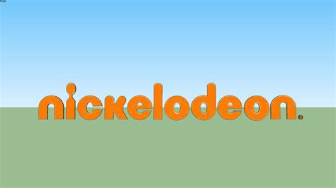 Nickelodeon Logo 2008 3d Warehouse