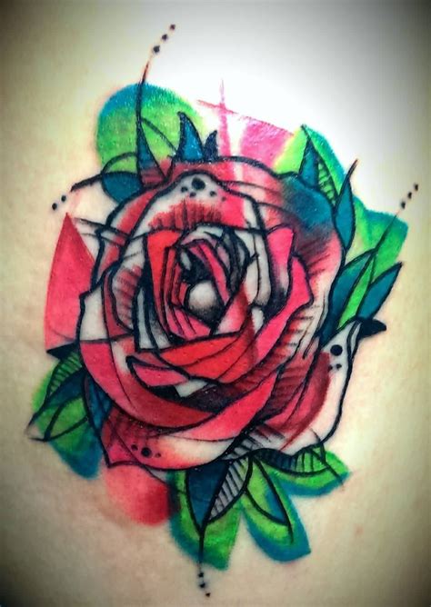 Lovely Watercolor Rose Tattoo Evelyn Pinterest Watercolor Rose