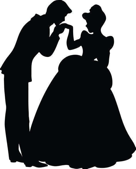 Cinderella Svg Cinderella Silhouette Princess Svg Princes Inspire