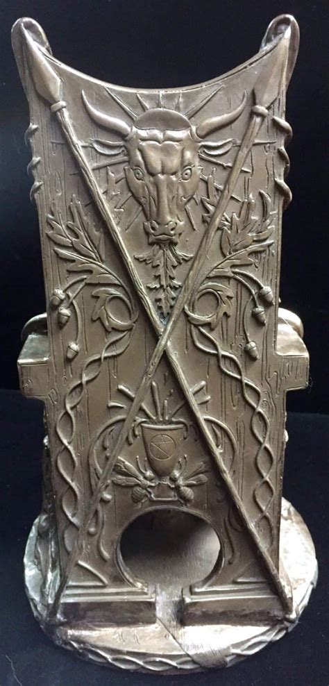 Maeve Medb Celtic Warlove Goddess Cold Cast Bronze Celtic Jackalope