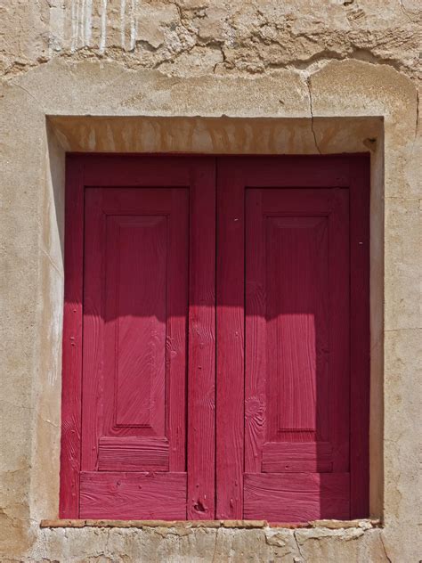Free Images Wood Old Wall Red Color Facade Door Little Window