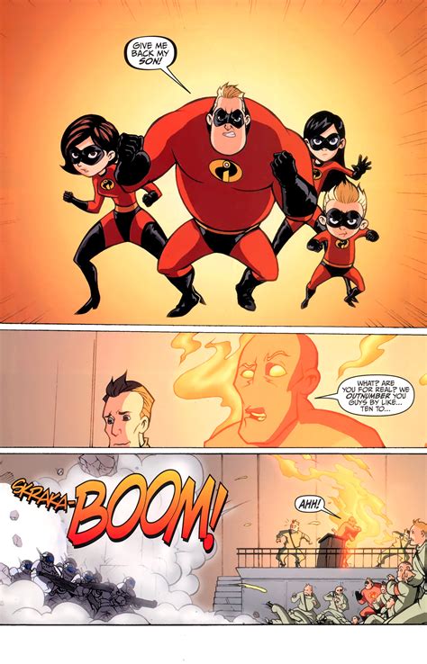 Read Online The Incredibles 2009 Comic Issue 1