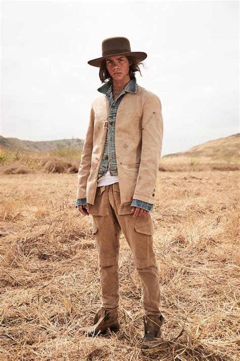 Greg Lauren Ss20 Reimagines The Modern Cowboy Cowboy Outfit For Men