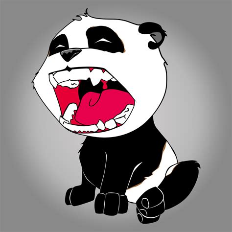 Artstation Screaming Panda