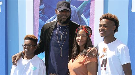 Lebron James Kids All About The Nba Players 3 Children Hollywood Life