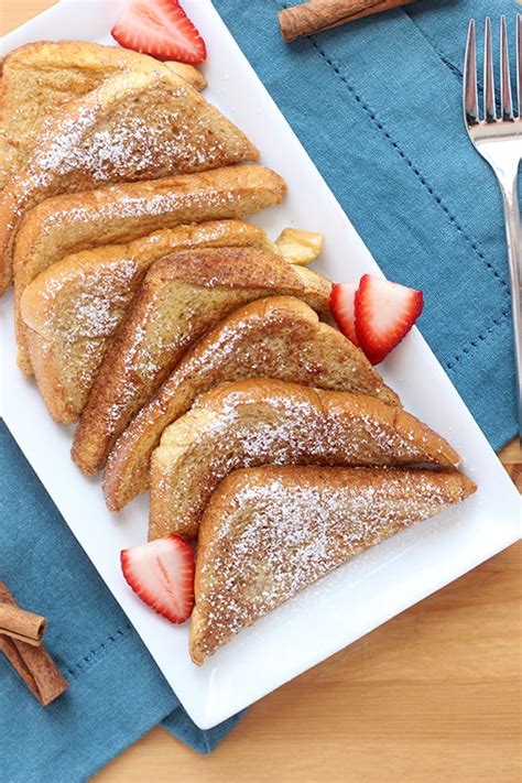 Easy Cinnamon French Toast Recipe One Sweet Appetite