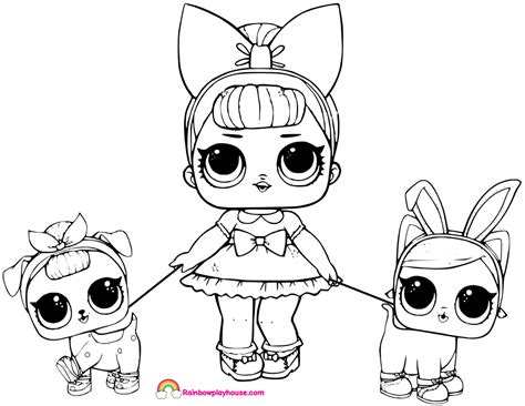 Coloring Pages Lol Dolls At Getdrawings Free Download