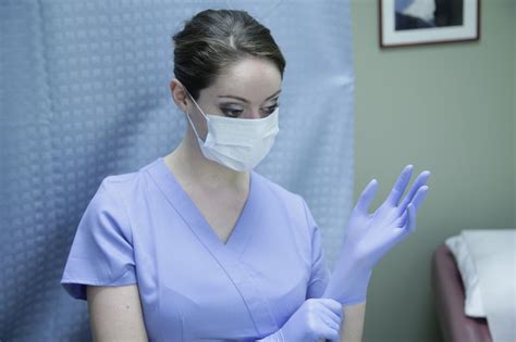 Pin On Masked Gloved Nurses